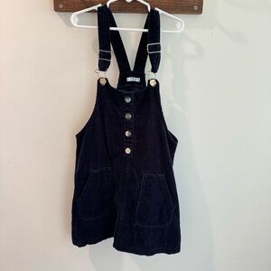 Mayoral Navy Blue Corduroy Jumper Dress Size 12